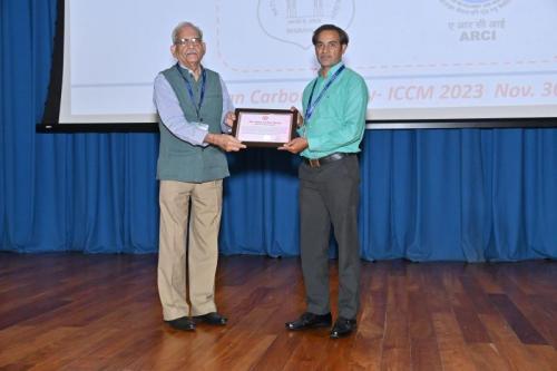 Best PhD Award 2 Balaji Padya